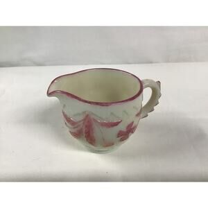 Antique EAPG Creamer by US Glass Co. Delaware Pattern -Rare Color